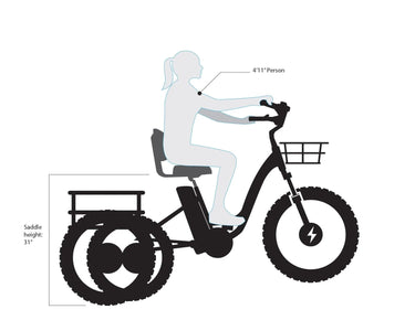 NewModernTrends E-Trikes Emojo Caddy PRO